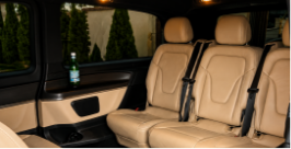 Confort à bord d'un véhicule VTC premium